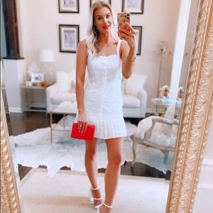 Alexis White Mini Dress